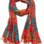 Women's Cotton Blend Bandhani Print Dupatta with 2.20 Meters | Women’s cotton printed dupatta with tassels