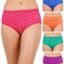 Women's Cotton Panties (Pack of 5) Color May Vary