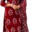 Women's Pure Cotton Printed Straight Kurta Set with Palazzo Pants & Dupatta- Ethnic Wear