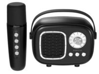 XECH Karaoke Speaker with Wireless Mic for Singing | Retro Radio Design | Ai Voice Changer | Vocal Cancellation | Birthday Party Gift for Boys and Girls Kids (Retro Jam)