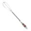 ZIBUYU® Hand Whisker for Kitchen Hand Mixer Blender Stainless Steel Mini Whisk Hand Mixer Grinder Small Whisk with Ceramic Handle, (7 inch) - 1 Pc