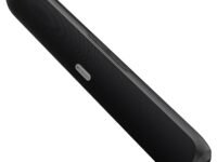 Zebronics Wireless Bluetooth Soundbar, 26 Watts, Upto 7 Hours Playback, Dual 52mm Drivers, Dual Passive Radiators, LED Indicator, TWS, Fabric Finish, Type-C Charging, USB, AUX (Vita Bar 203) | Upto 7 Hours Playback, Dual 52mm Drivers, Dual Passive Radiators, LED Indicator, TWS