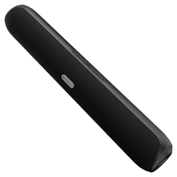 Zebronics Wireless Bluetooth Soundbar, 26 Watts, Upto 7 Hours Playback, Dual 52mm Drivers, Dual Passive Radiators, LED Indicator, TWS, Fabric Finish, Type-C Charging, USB, AUX (Vita Bar 203) | Upto 7 Hours Playback, Dual 52mm Drivers, Dual Passive Radiators, LED Indicator, TWS