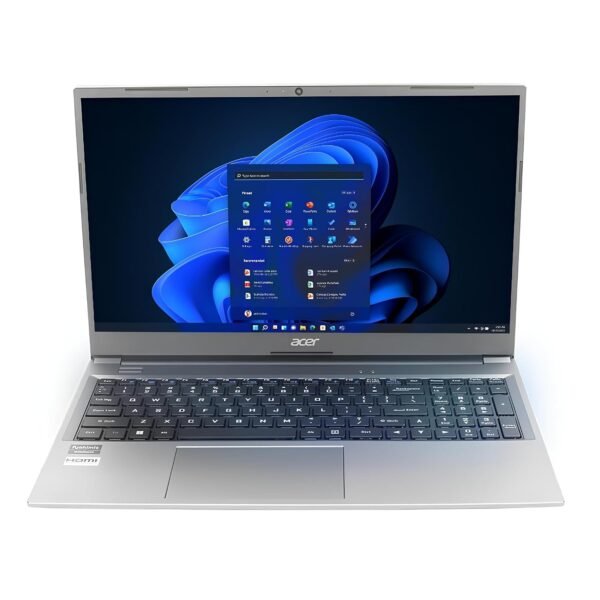acer Aspire Lite (2025) AMD Ryzen 3 Quad Core 5300U - (16 GB/512 GB SSD/AMD Radeon Graphics/Windows 11 Home) AL15-41 Thin and Light Laptop (15.6 Inch FHD, Steel Grey, 1.5 Kg/MS Office 2021