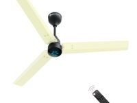 atomberg Renesa 1200mm BLDC Ceiling Fan with Remote Control | BEE 5 star Rated Energy Efficient Ceiling Fan | High Air Delivery with LED Indicators | 3 Year Warranty (Ivory & Black)