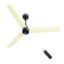 atomberg Renesa 1200mm BLDC Ceiling Fan with Remote Control | BEE 5 star Rated Energy Efficient Ceiling Fan | High Air Delivery with LED Indicators | 3 Year Warranty (Ivory & Black)