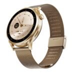boAt Lunar Discovery Pro, 1.39" Display, Premium Metal Build, Round Dial, Emergency SOS, Functional Crown, Multiple Sports Modes, HR,SpO2 & Sleep Tracking, Smart Watch for Men & Women (Rose Gold)