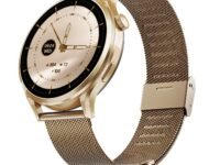 boAt Lunar Discovery Pro, 1.39" Display, Premium Metal Build, Round Dial, Emergency SOS, Functional Crown, Multiple Sports Modes, HR,SpO2 & Sleep Tracking, Smart Watch for Men & Women (Rose Gold)