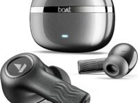 boAt Nirvana Ion ANC, Active Noise Cancelling (~ 32dB), 120 Hour Battery, App Support, Crystal Bionic Sound, 4Mics ENx, v5.3 Bluetooth Earphones, TWS Earbuds Wireless Earbuds with Microphone