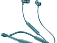 boAt Rockerz 255 Pro+, 60H Battery, Fast Charge, IPX7, Dual Pair,Low Latency,Magnetic Buds, Stream Ad Free Music via App Support, in Ear Bluetooth Neckband, Wireless with Mic Earphones (Teal Green)