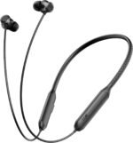 boAt Rockerz 255 Z Plus Bluetooth In-Ear Necklace with AI-ENx™ Tech, Spatial Audio, 50HRS Playback, Magnetic Switches, Dual Pairing, Google Fast Pair,Hearables App,IPX4,BT v5.3, Beast Mode