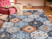 ishro home Carpets for Living Room/Rugs for Living Room | Premium Dari/Dhurries | Soft Touch and Easy Washable.
