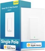 meross Smart Light Switch Single Pole, Supports HomeKit, Wi-Fi Light Switch
