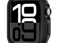newtechno Tough Armour Case Compatible for Apple Watch Series 11 46mm (2025), Series 10 46mm (2024), Military Grade Protective Cover, Flexible Shockproof Durable TPU Case for Apple Watch Series 11/10