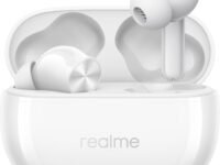realme Buds T200x True Wireless Earbuds with 12.4mm Dynamic Bass Drivers, 25 dB ANC, Quad Mic, 45ms Latency, Upto 48 Hrs Playback, Fast Charge, IP55 Rated, BT 5.4 - (White)