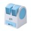 BNF® Quiet Operation USB Desk Fan Easy to Clean Mini Air Conditioner Portable Evaporative Cooler for Office Workers, Students, Desktop, Dorm Room, Outdoor, Blue, Rechargeable 4-Speed | Fans