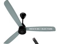 atomberg Renesa Enzel 1200mm BLDC Ceiling Fan with Remote | 5 star | Advance Air+ Technology | LED Speed Indicator | Low Noise | Sleek Design | Power Saving | 3 Year Warranty | Misty Teal