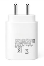 25W C-Type PD Super-Fast Charging Adapter Compatible with Samsung Galaxy A57|A55|A16|A36| A56|A06|M07|M17|M36|M35|M16|M06|M07|M17|M05|M56|F36|F06|F05|F56| 25watt USB C Fast Adaptor Charge, White