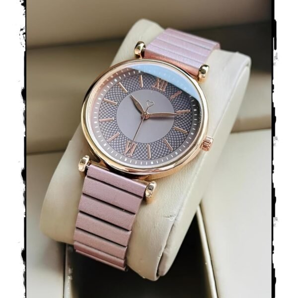 AMERICANVIBER Women’s Green Analog Wrist Watch – Elegant Round Dial, Modern Adjustable Strap, Stylish Lightweight Casual & Office Wear Watch for Girls & Ladies, Perfect Daily Use Fashion Accessory