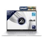 ASUS Zenbook 14,Smartchoice,Intel Core Ultra 7 (Series 2),32GB,1TB,3K OLED Touch Screen,14,120Hz,Windows 11,M365 Basic (1Y),Office Home 2024,Foggy Silver,1.28 kg, UX3405CA-PZ348WS, Thin & Light