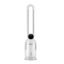 Air Cooler for Home, 112CM Tower Cooler Remote & LED Touch Screen, 3 Speeds, 12H Timer for Auto Off, 3L Tank for 8H Evaporation, 2 Ice Packs, 120° Swing 65W Anion Air Purification Cooler