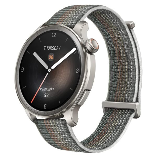 Amazfit Balance (Smartchoice) 46mm AMOLED Smart Watch, Body Composition, 14 Days Battery, Dual-Band GPS, BT Calling, VO₂ Max, Aluminium Alloy Frame, Temperature Sensor, AI Zepp Coach(Sunset Grey)