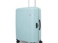 American Tourister Liftoff+|Large Size Check-in Spinner Trolley Bag (79 cm) for Travel|360° 8 Wheel Travel Luggage|Hard Case Polypropylene (PP) Suitcase|Mounted TSA Lock|Seafoam Blue