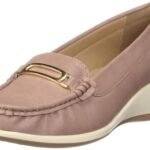 Bata Women's Wedge Heel Loafers