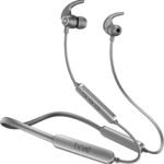 Boat Rockerz 255 Pro Plus 60 Hour Battery Fast Charging IPX7 Dual Pairing Low Latency Magnetic Earbuds In-Ear Bluetooth Lanyard Wireless Microphone Earbuds (Cosmic Grey )