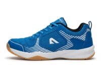 Boldfit Badminton Shoes for Man Lightweight Non Marking Shoes for Badminton Breathable Anti Skid Shoe for Man Shuttle Non Marking Indoor Shoe for Pickleball, Tennis, Padel