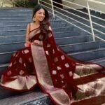C J Enterprise Women's Pure Kanjivaram Silk Saree Soft Design With Blouse Piece For Wedding (Pari122-51)