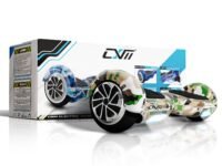 CXM R2 U UL 2272 Certified 6.5 inch Self-Balancing Hoverboard (Camo Green) for Kids & Adults | Dual 200W Motors, Bluetooth Speakers, LED Lights, 10KM Range, 36V BIS-Approved Battery | 100kg Capacity | 1-Year Warranty