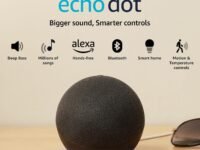 Certified Refurbished Echo Dot (5th Gen) | Smart speaker with Bigger sound, Motion Detection, Temperature Sensor, Alexa and Bluetooth| Black
