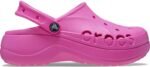 Crocs Women's Baya Platform Wooden Shoes