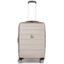 DELSEY PARIS Margot 69 cms Medium Check-in Polycarbonate Hard Sided 8 Wheels and Expandable Spinner Suitcase/Trolley Bag for Travel with TSA Lock- Gold