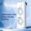 Drumstone Portable USB Rechargeable Mist Spray Fan with Dual Fan Design, Personal Desk Fan with Water Mist Function, Compact Cooling Fan for Home, Office, Study Desk & Travel