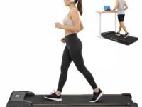 Durafit91™ Dash Lite 2.5HP Peak BLDC Motor Walkpad Treadmill with Remote Control |100 kg User Capacity Walking Pad| 8 km/h Max Speed | LED Display with Under-Desk Design | Home Use