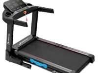 Durafit91™ Solid 5.5HP Peak AC Motorized Treadmill | Max User Weight 130 Kg | 12 Level Auto Incline | Max Speed 16 Km/Hr | Gel Absorption Technology |DIY