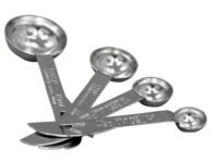 Dynore Stainless Steel Delux- Set of 4 Measuring Spoons
