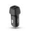 FLiX (Beetel) 2.4A Fast Charging Car Charger, Dual USB Type A connectors, Compatible with All Smartphones, Dashcams, Power Banks & Many More, Supports All Cars 12V Output (24D - Black)