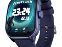 Fastrack Limitless FS2 Pro 1.96" AMOLED Smart Watch with BT Calling, AI Voice Assistant, 100+ Sports Modes, 5-Day Battery, Fast Charge, Health Tracking, – Smartwatch for Men & Women (Blue)