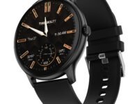 Fire-Boltt Phoenix Pro Round Smart Watch 1.39" HD Display with Bluetooth Calling, AI Voice Assistant, SpO2 & Heart Rate Monitor, 120+ Sports Modes, IP67 Waterproof Smartwatch for Men & Women - Black