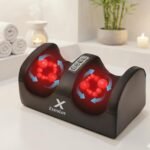 Foot Massager Machine with Heat Therapy | 3D Deep Kneading Roller | Adjustable Intensity | Silent Operation | Foot & Calf Pain Relief Massager