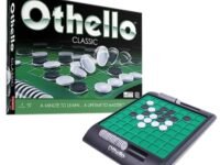 Funskool Othello Classic, Strategy Game, Board Game for Kids, Adults, Families, Educational, Fun, 2 Players, Family Fun, Learning Activity Toy for Childrens, Gift Set for Kid, Ages 7+ Years