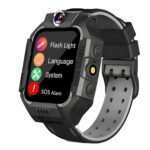 GameSir Q18 Kids Smart Watch 1.44" TFT Display 3G / 4G SIM Support, Learning & Gaming Apps, Gift Watch, Waterproof, LBS Tracking/GPS, 2 Way Calling Smart Watch for Boys & Girls (Black)