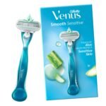 Gillette Venus Smooth Hair Removal Razor for Women with Aloe Vera, 1 Pc