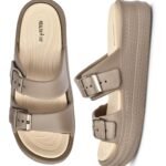 HEALTH FIT SUPER SOFT Comfortable with Adjustable Strap Flip-Flops Women's & Girl's Cushioned |Waterproof Anti Skid & Lightweight OUT Door & IN Door Slipper INDIGO2