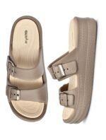 HEALTH FIT SUPER SOFT Comfortable with Adjustable Strap Flip-Flops Women's & Girl's Cushioned |Waterproof Anti Skid & Lightweight OUT Door & IN Door Slipper INDIGO2