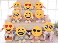 HUG 'n' FEEL SOFT TOYS Emoji Pillow Soft Toys, Baby Toys, Kids Toy, Toy for Girl, Birthday Gift for Girl/Boys, Kids Toys for Boys/Girl, Miniso Soft Toys, Toys Gift Items, (Cool Emoji Pillow)