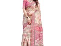 Handloom Erode Cotton Silk Saree for Women with Classic Traditional Zari